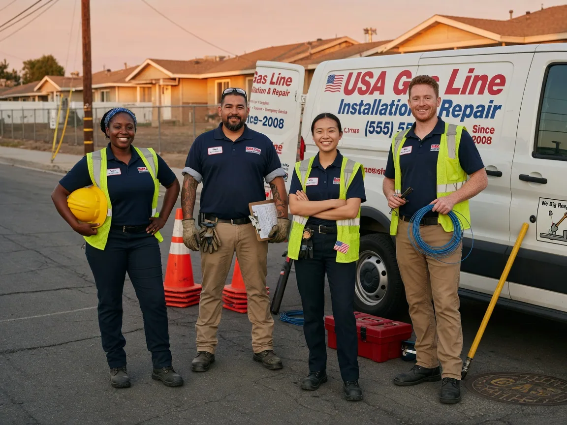 Gas Line Installation company in Jackson, MI
